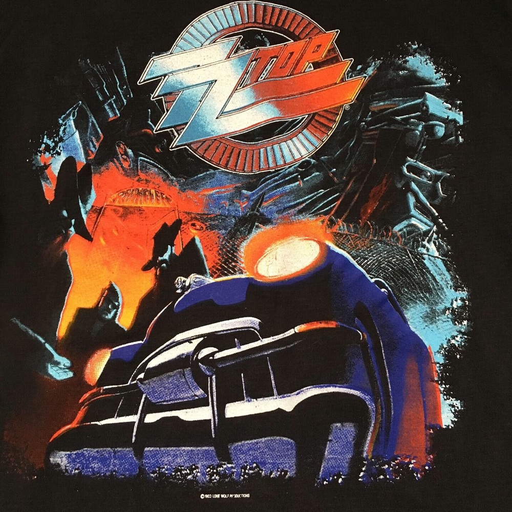 Original vintage 90s ZzTop shirt